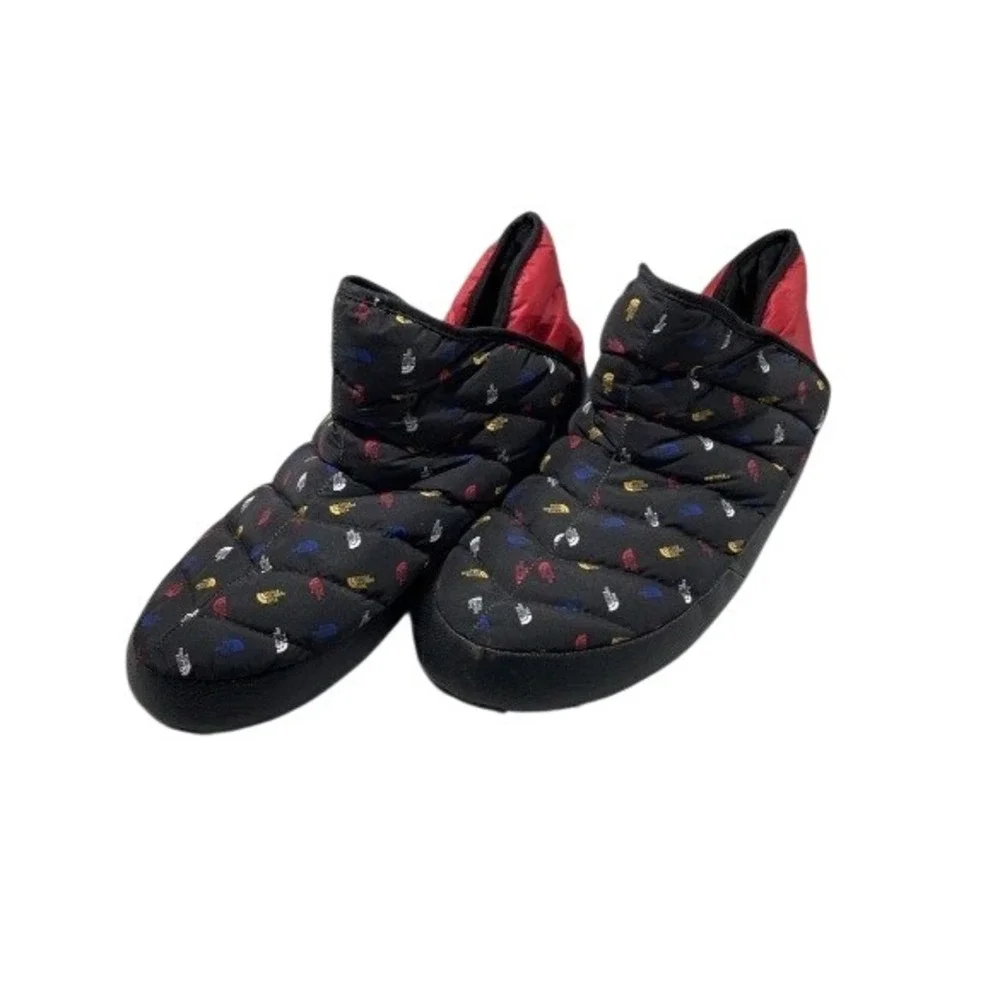The North Face ThermoBall Traction Bootie Mens 12 Black Multi Print NF0A3MKH